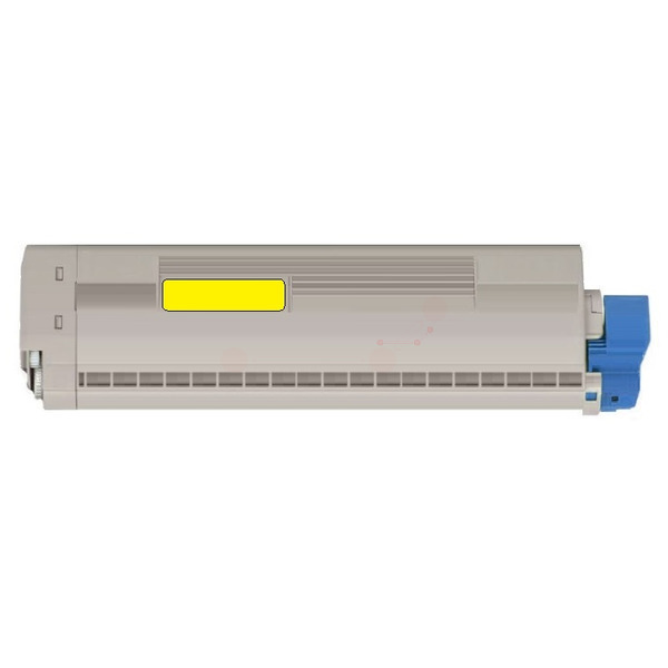 Image of Toner zamiennik OKI 45862837 żółty (yellow) PL ID 48994
