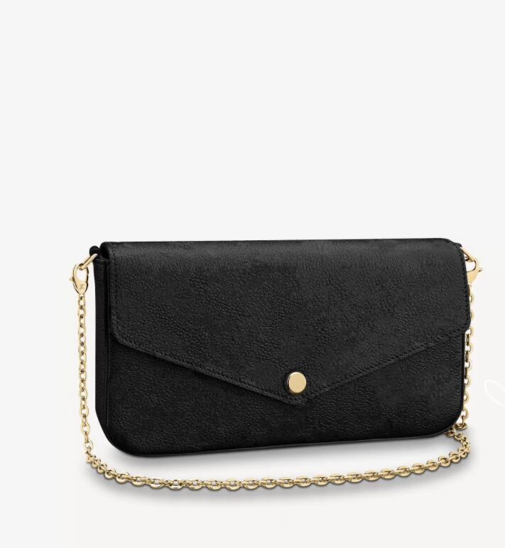 Image of Top 3pcs set Women Classic Luxury designer handbag Bag Genuine Leather Handbags Shoulder handbag Clutch Tote Messenger Shopping Purse with box