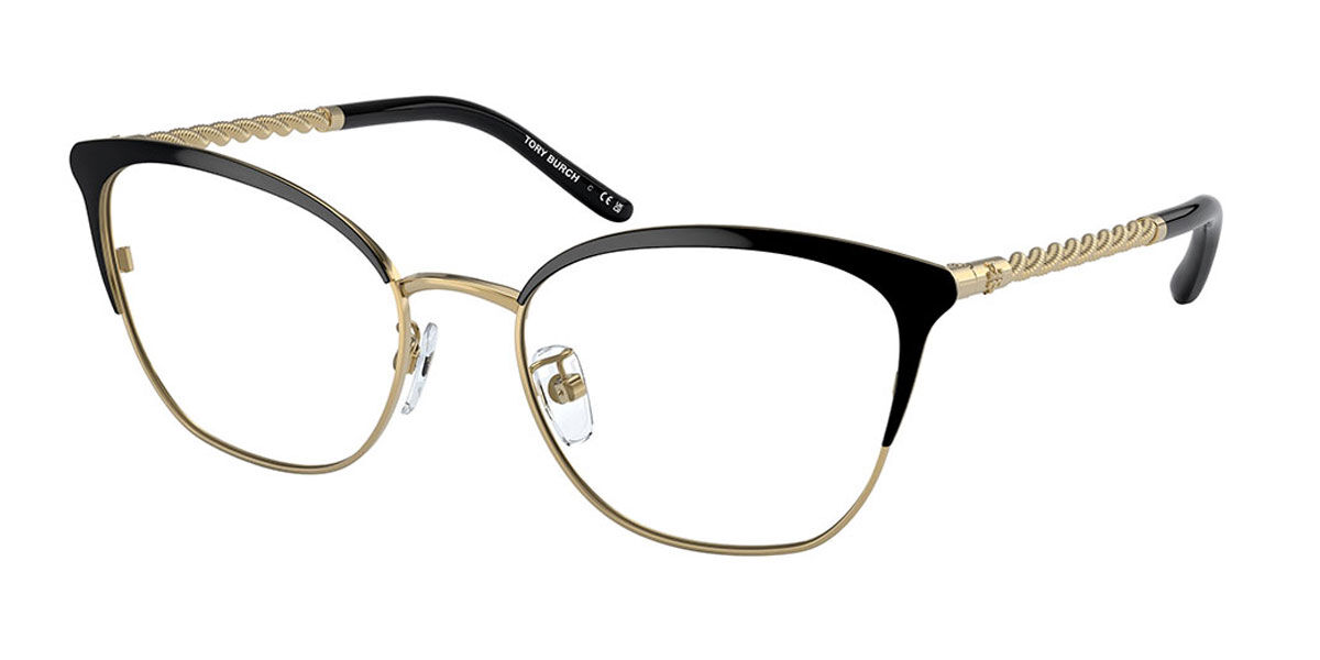 Image of Tory Burch TY1076 3339 53 Złote Damskie Okulary Korekcyjne PL