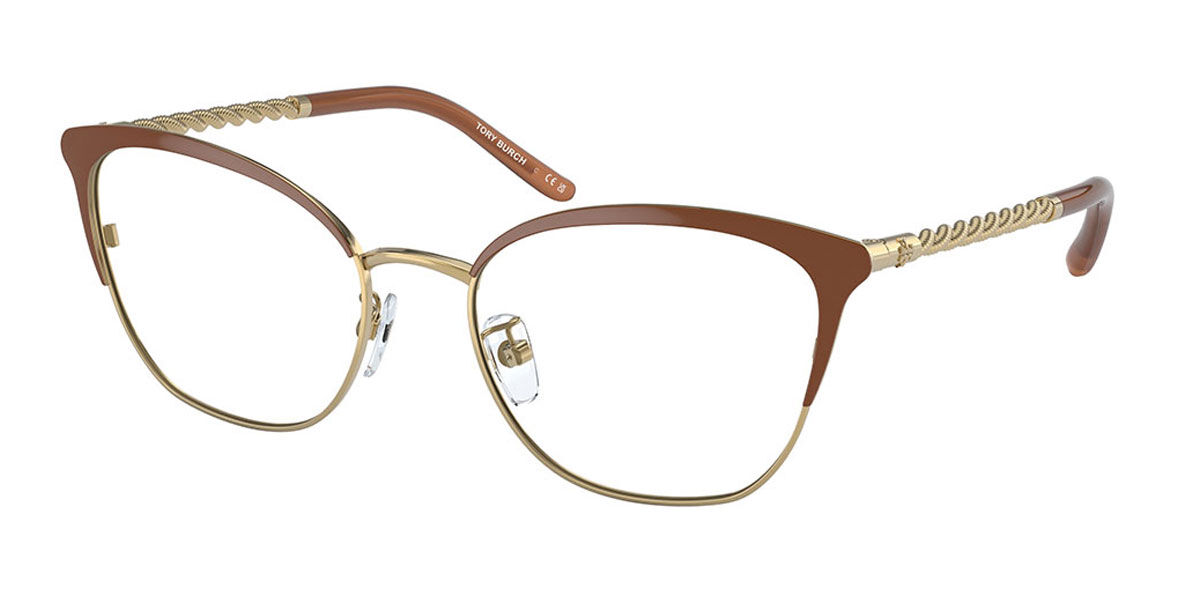 Image of Tory Burch TY1076 3342 51 Brązowe Damskie Okulary Korekcyjne PL