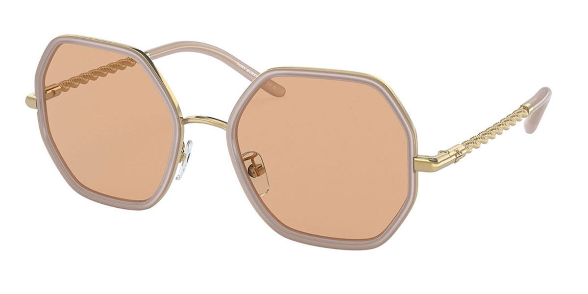 Image of Tory Burch TY6092 332973 55 Lunettes De Soleil Femme Dorées FR