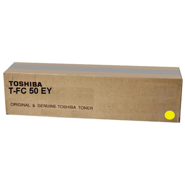 Image of Toshiba T-FC50EY 6AJ00000111 žlutá (yellow) originální toner CZ ID 7642