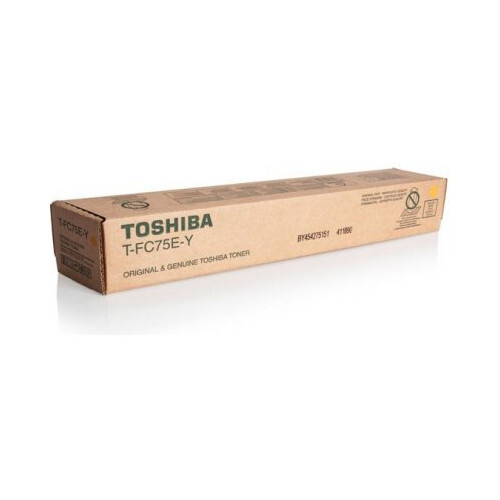 Image of Toshiba originálny toner T-FC75E-Y yellow 35400 str 6AK00000254 Toshiba e-studio 5560c 5520c 5540c SK ID 16844