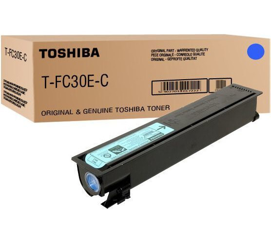 Image of Toshiba originálny toner TFC30EC cyan 33600 str Toshiba e-studio 2050 2051 2550 2551 SK ID 15091