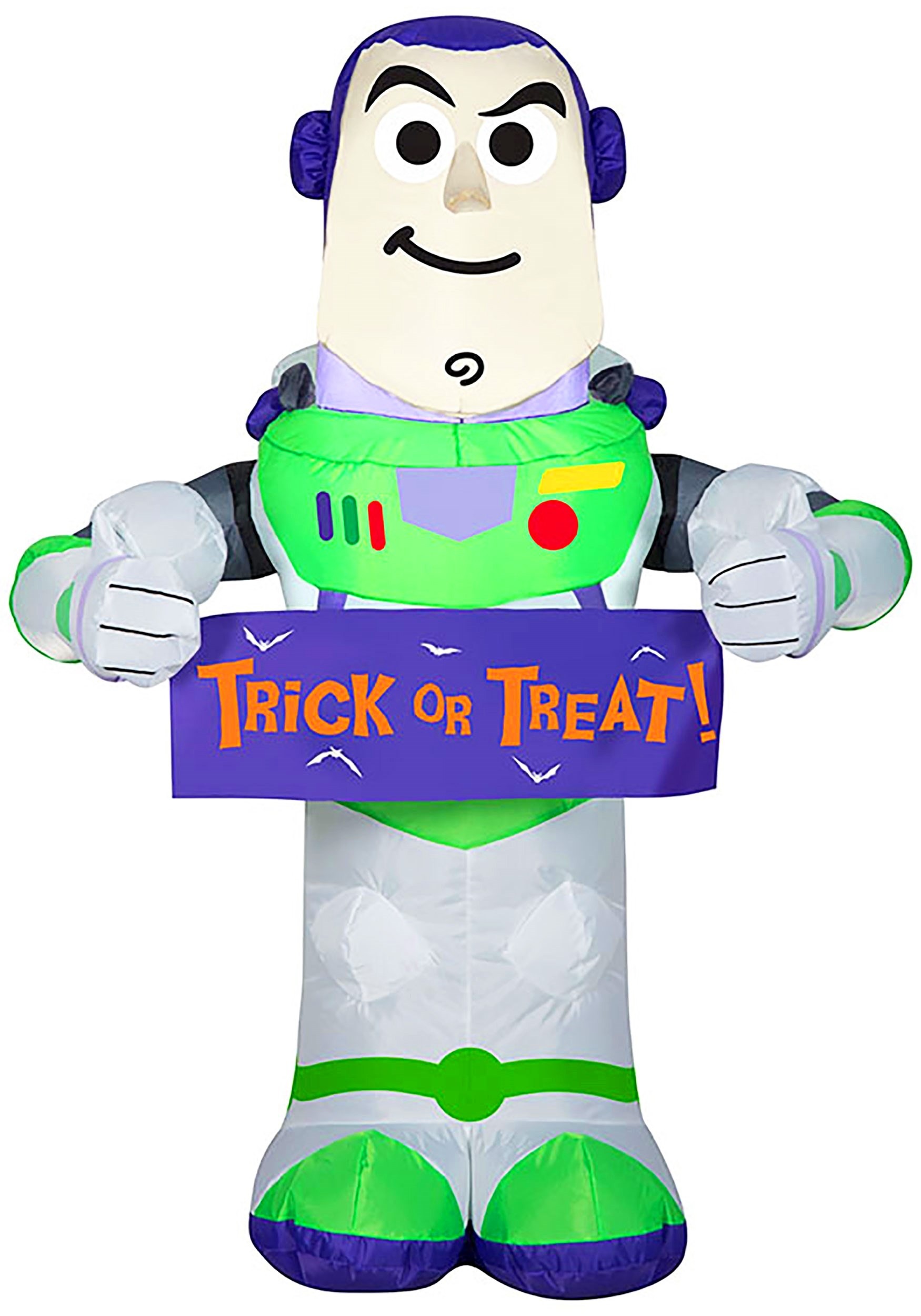 Image of Toy Story Buzz Lightyear with Banner Inflatable Halloween Decoration ID JRG-222965-ST