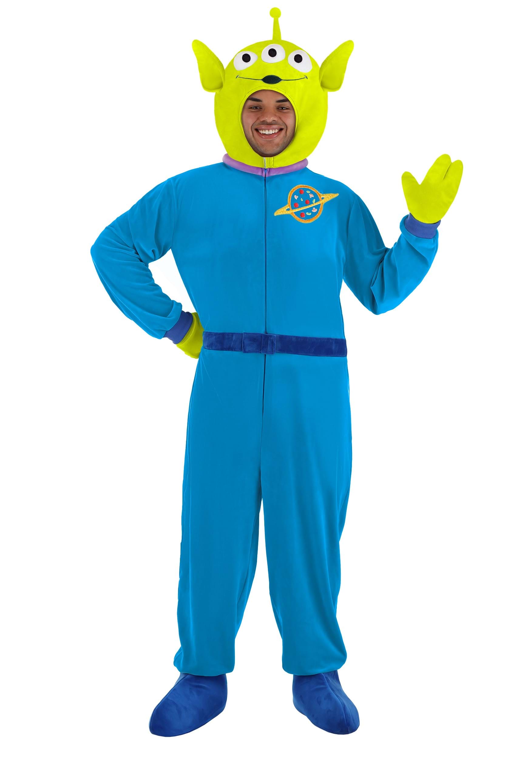 Image of Toy Story Disney and Pixar Alien Plus Size Costume ID FUN4746PL-2X