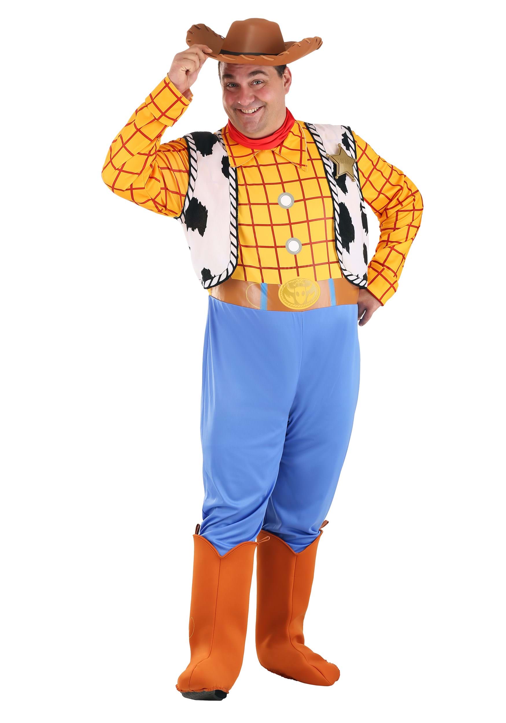 Image of Toy Story Woody Men's Costume | Standard and Plus Size ID DI50550-XXL