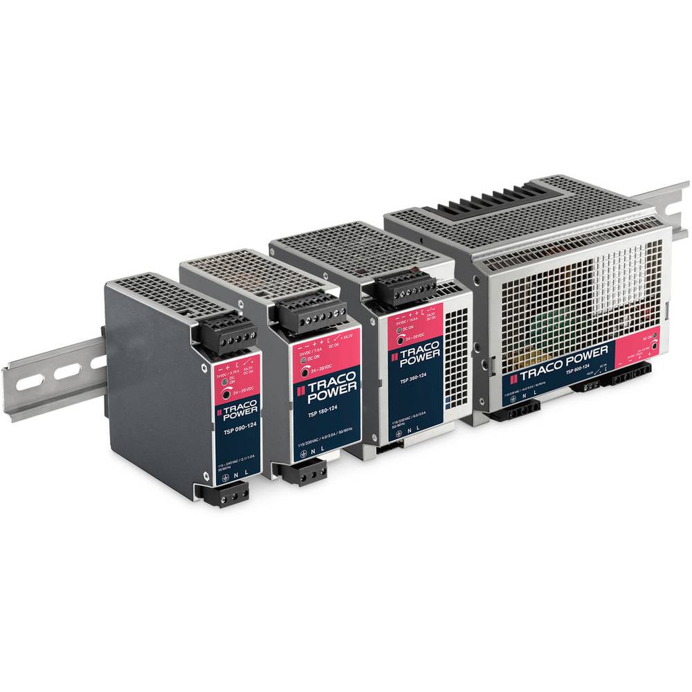 Image of TracoPower TSP 140-112 Rail mounted PSU (DIN) 12 V DC 13 A 144 W No of outputs:1 x Content 1 pc(s)