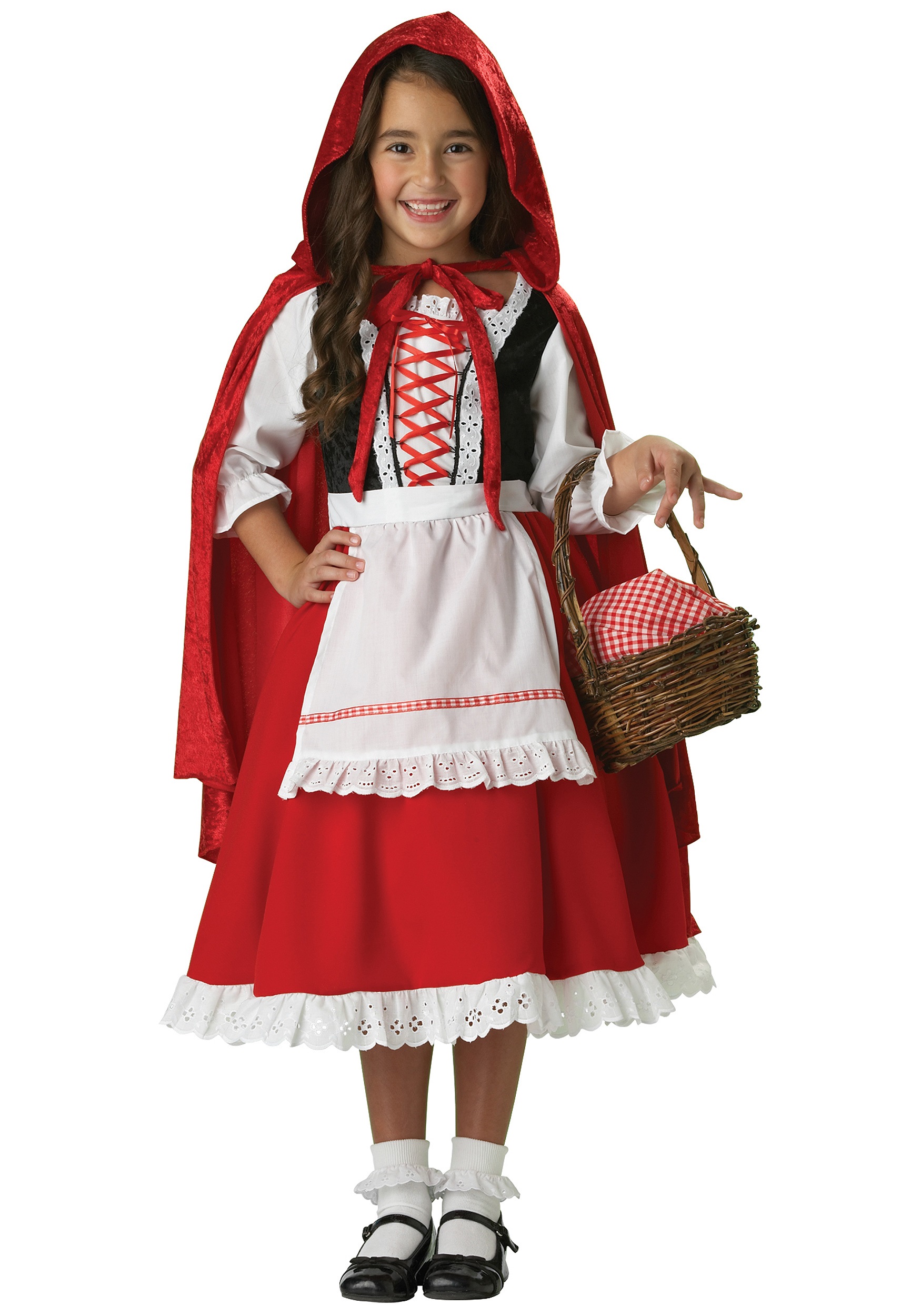 Image of Traditional Little Red Riding Hood Costume | Storybook Costumes ID IN7013-4