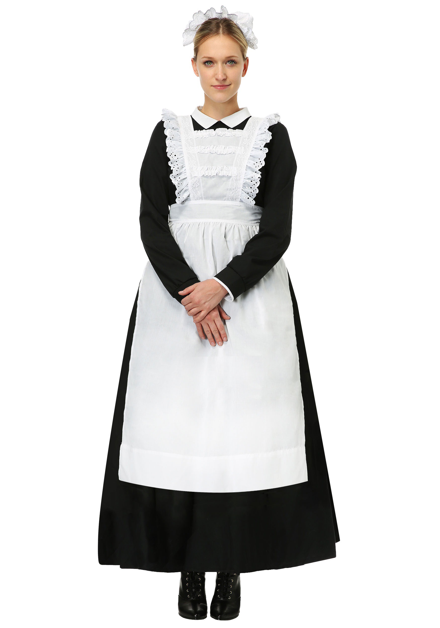 Image of Traditional Maid Costume for Women ID FUN1520AD-XS