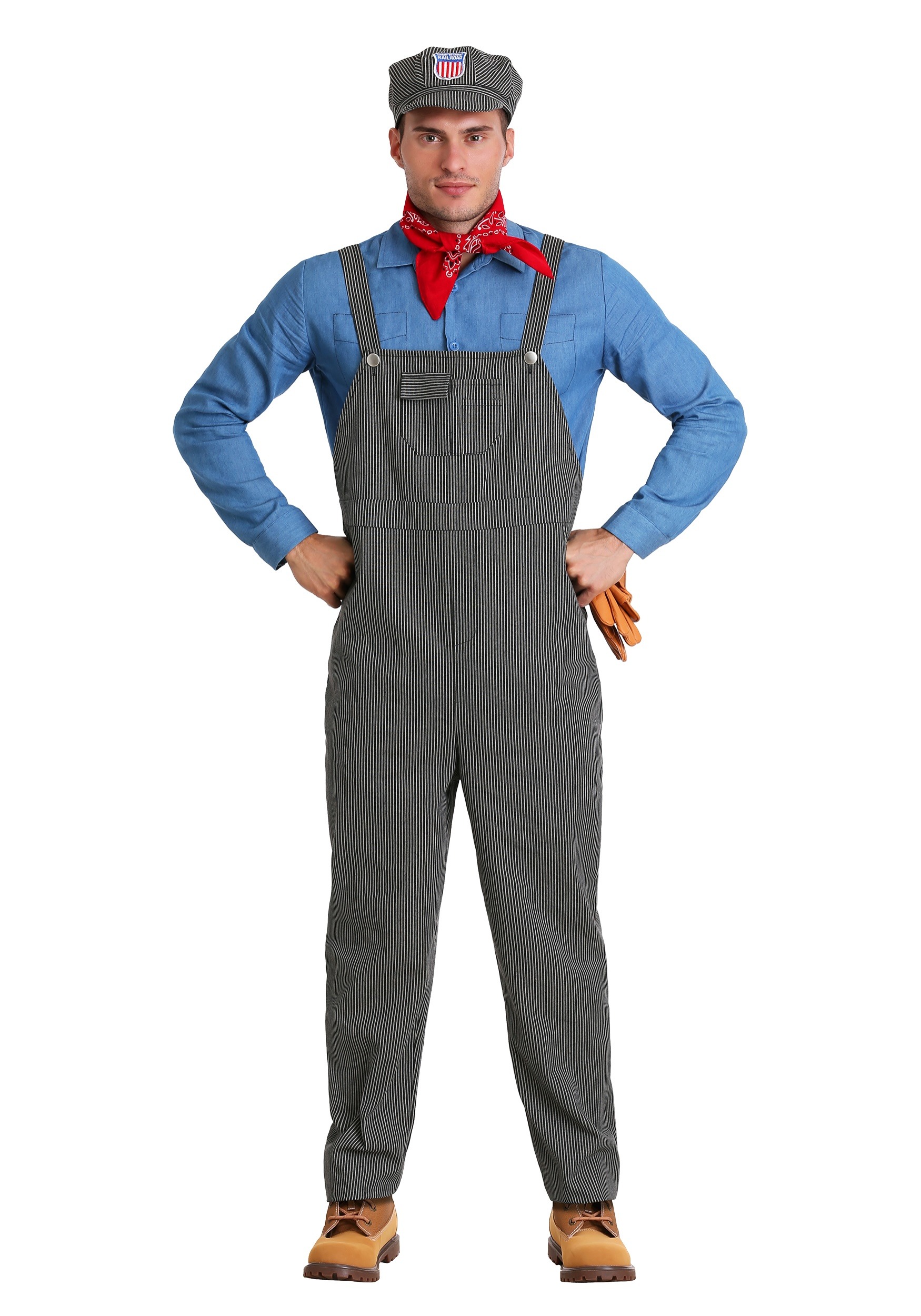 Image of Train Engineer Costume for Adults ID FUN6181AD-S