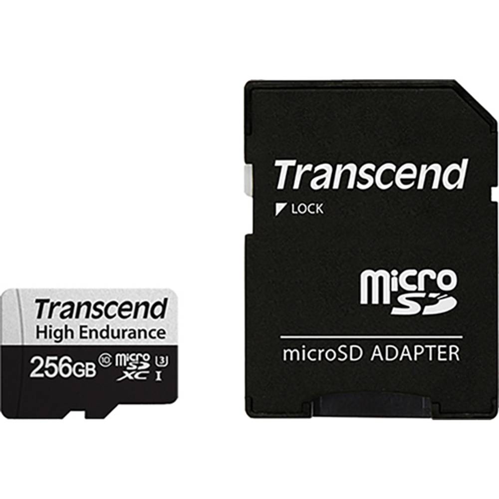 Image of Transcend 350V microSDXC card 256 GB Class 10 UHS-I