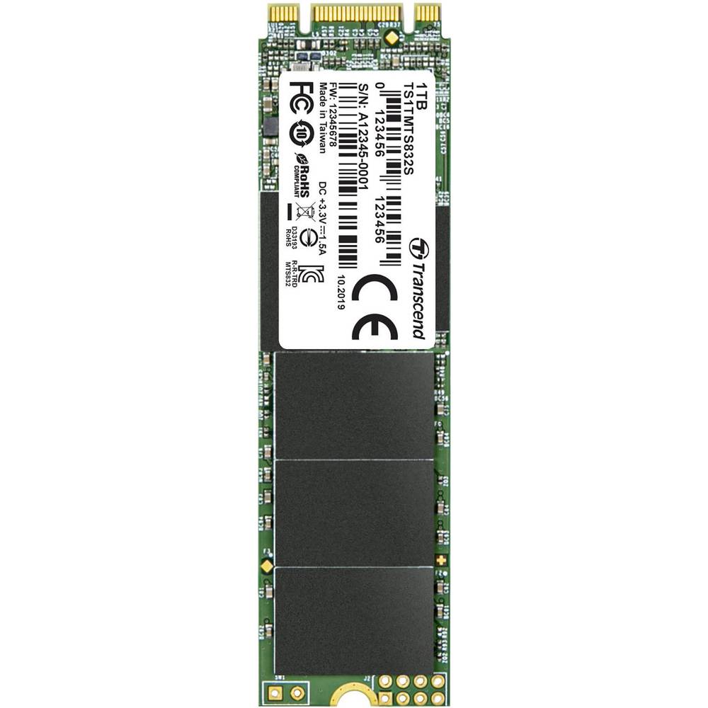 Image of Transcend 832S 1 TB SATA M2 internal SSD 2280 M2 SATA 6 Gbps Retail TS1TMTS832S