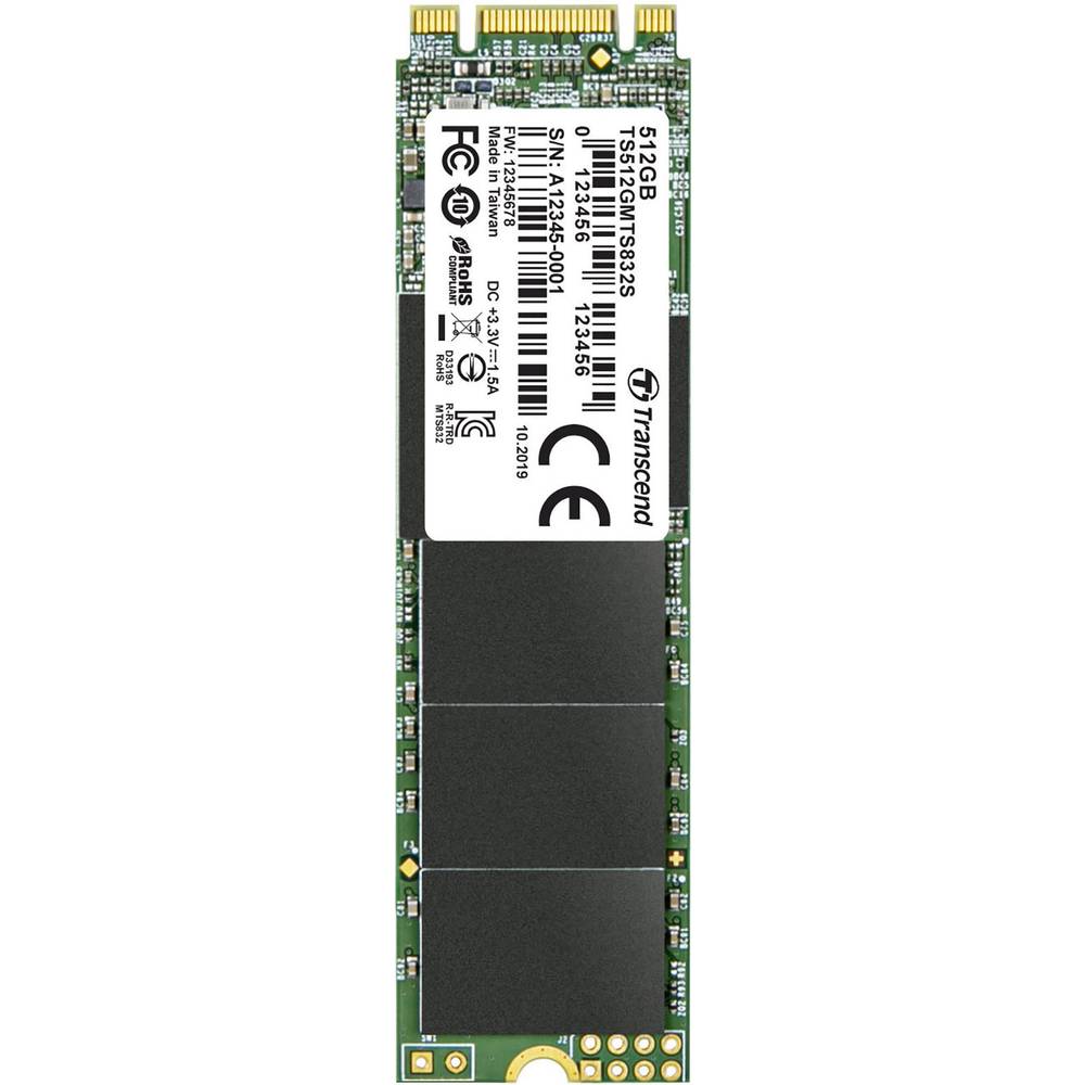 Image of Transcend 832S 512 GB SATA M2 internal SSD 2280 M2 SATA 6 Gbps Retail TS512GMTS832S