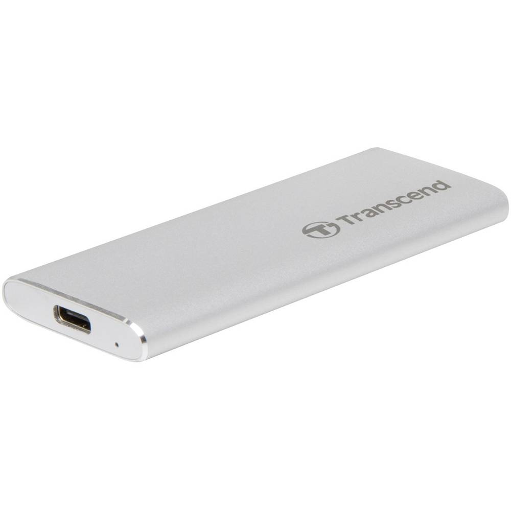 Image of Transcend ESD240C 120 GB External SSD hard drive USB-CÂ® Silver TS120GESD240C