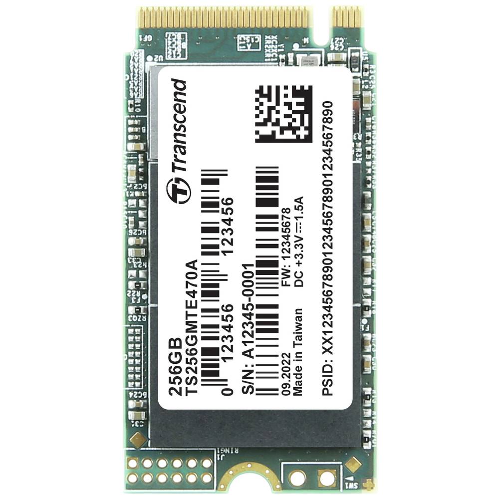 Image of Transcend MTE470A 256 GB Internal M2 PCIe NVMe SSD 2242 PCIe NVMe 30 x4 #####Industrial TS256GMTE470A