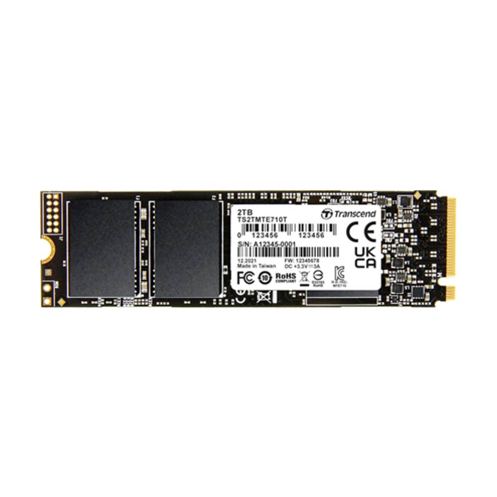 Image of Transcend MTE710T 512 GB NVMe/PCIe M2 internal SSD PCIe NVMe 40 x4 Industrial TS512GMTE710T