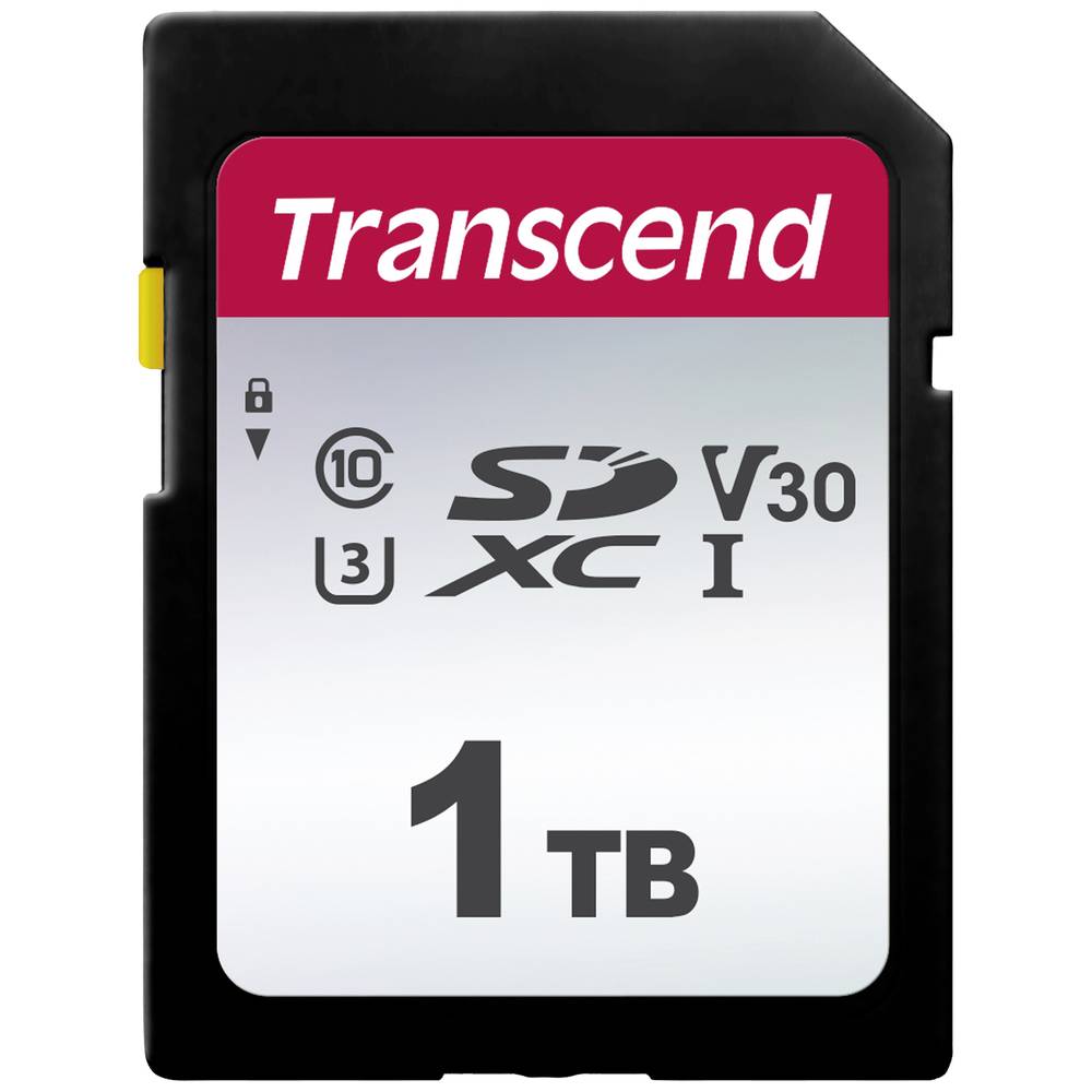 Image of Transcend TS1TSDC300S SDHC card 1 TB Class 10 UHS-I UHS-Class 1