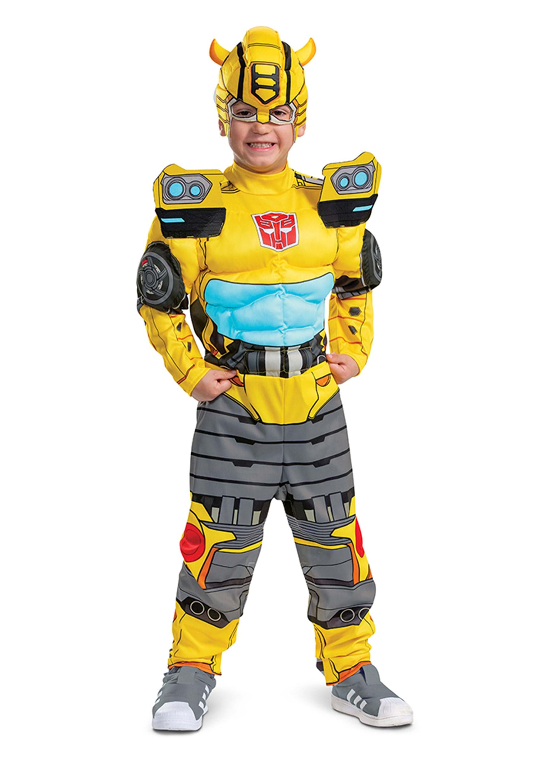 Image of Transformers Bumblebee Adaptive Costume for Kids ID DI120559-4/6