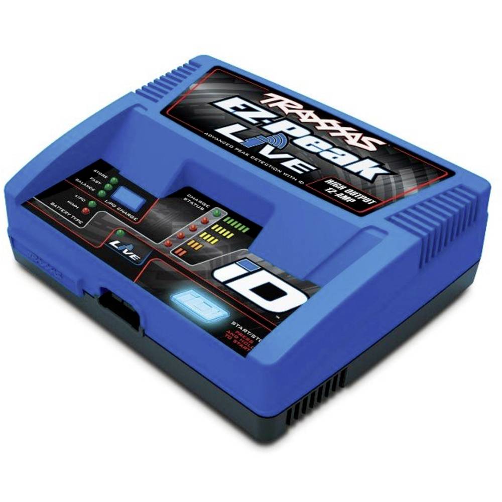 Image of Traxxas EZ-Peak Live Scale model battery charger 12 A LiPolymer NiMH Battery voltage based auto switch-off Battery