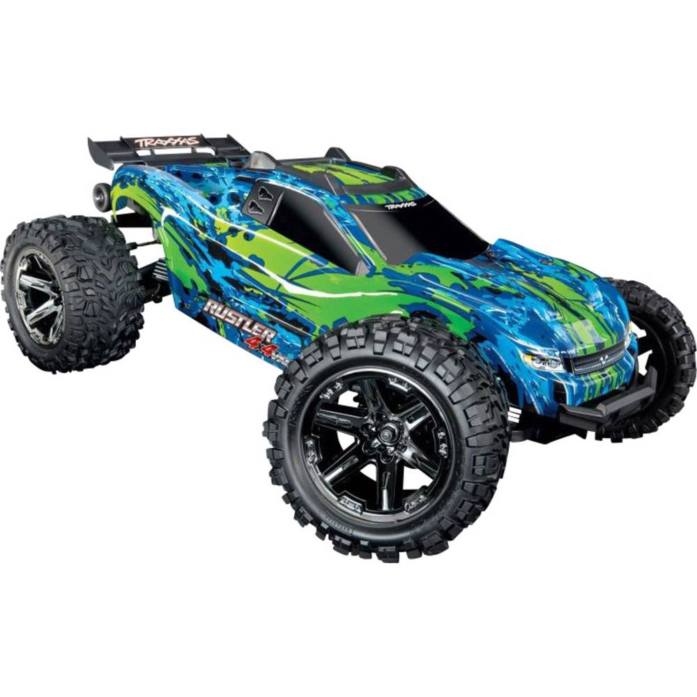 Image of Traxxas Rustler 4x4 VXL Brushless 1:10 RC model car Electric Truggy 4WD RtR 24 GHz