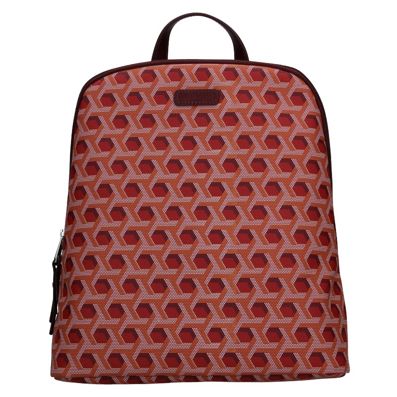 Image of Trendy dámský batoh Hexagona Asia - tmavě červená CZ