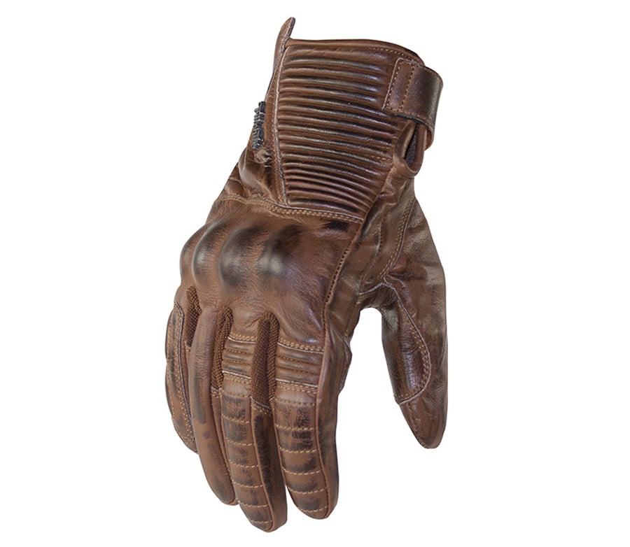 Image of Trilobite 1942 Café Gloves Men Brown Size S EN