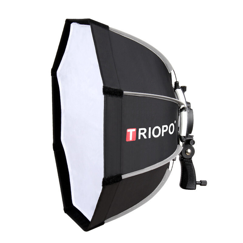Image of Triopo 55cm 65cm 90cm Portable Octagon Umbrella Softbox Outdoor Soft Box for Canon Godox Flash Light