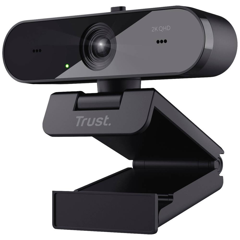 Image of Trust TW-250 QHD Webcam 2560 x 1440 Pixel Stand Clip mount
