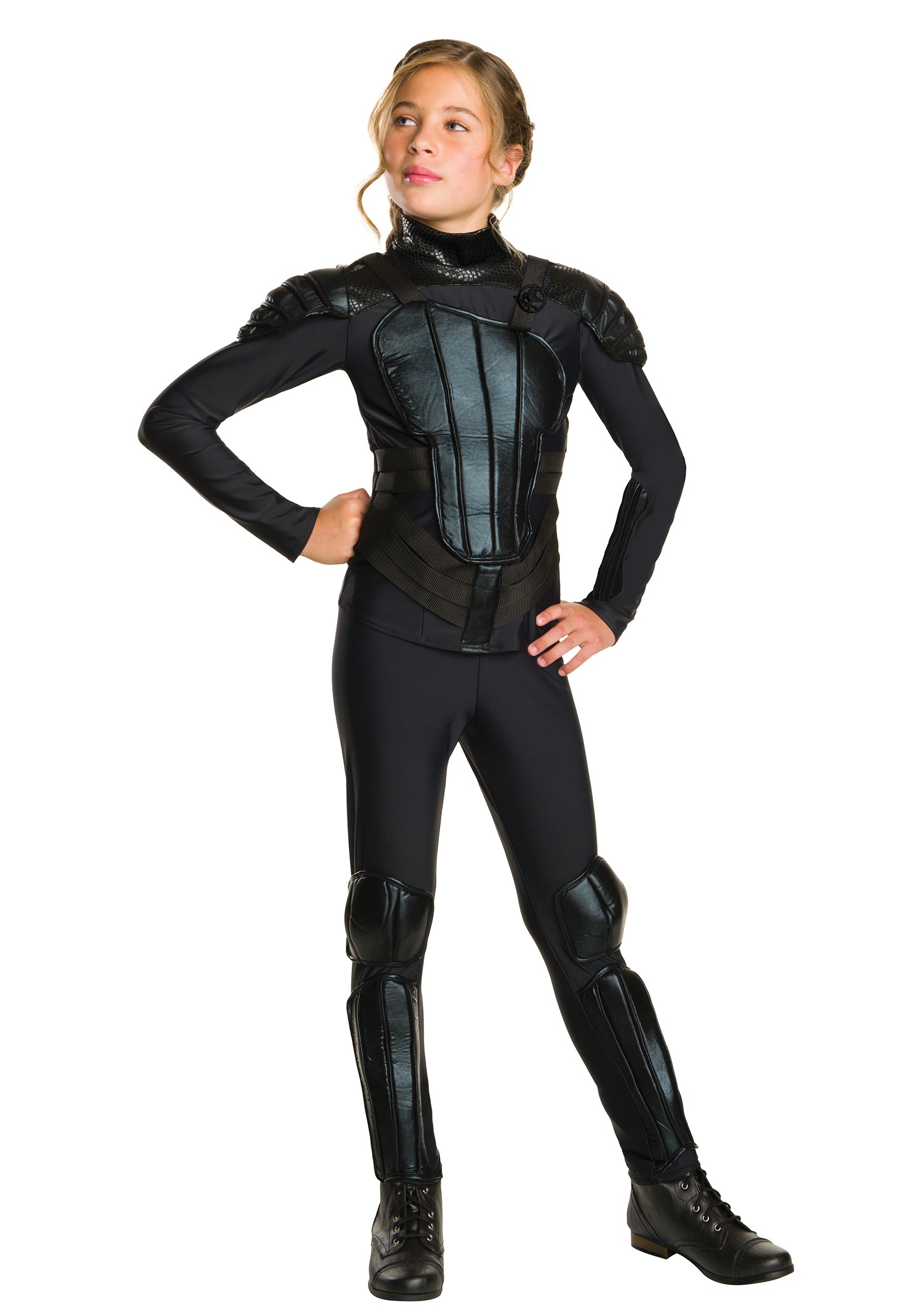 Image of Tween Katniss Mockingjay Costume | Movie Character Costume ID RU620448-M