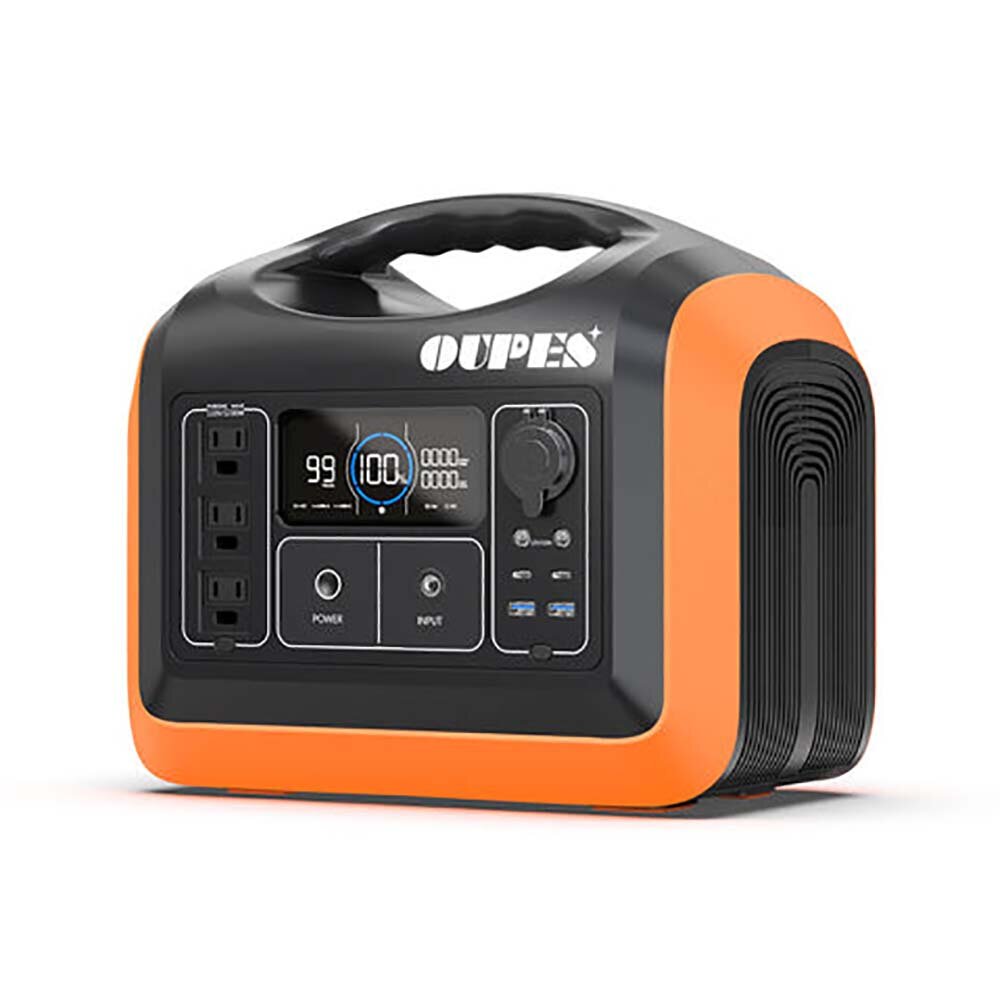 Image of [US Direct] OUPES Portable Power Station 1100W Solar Generator 992Wh LiFePO4 Battery Backup Solar Powered Generators Qui