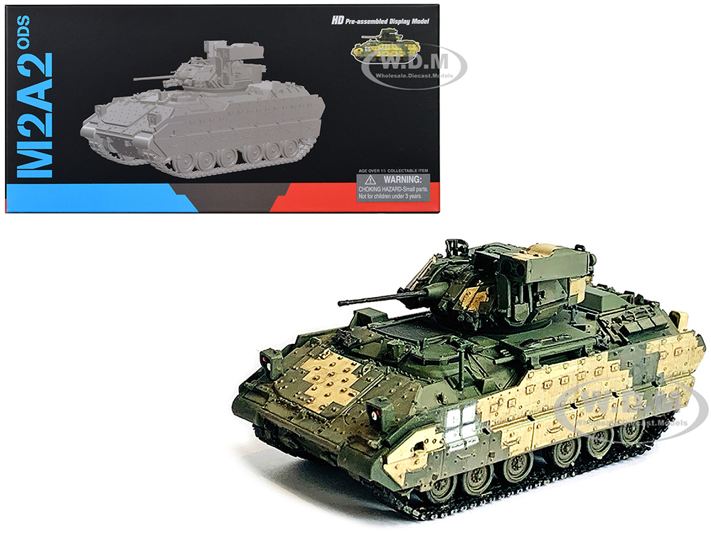Image of Ukraine M2A2 ODS Light Tank 3-Tone Camouflage "NEO Dragon Armor" Series 1/72 Plastic Model by Dragon Models