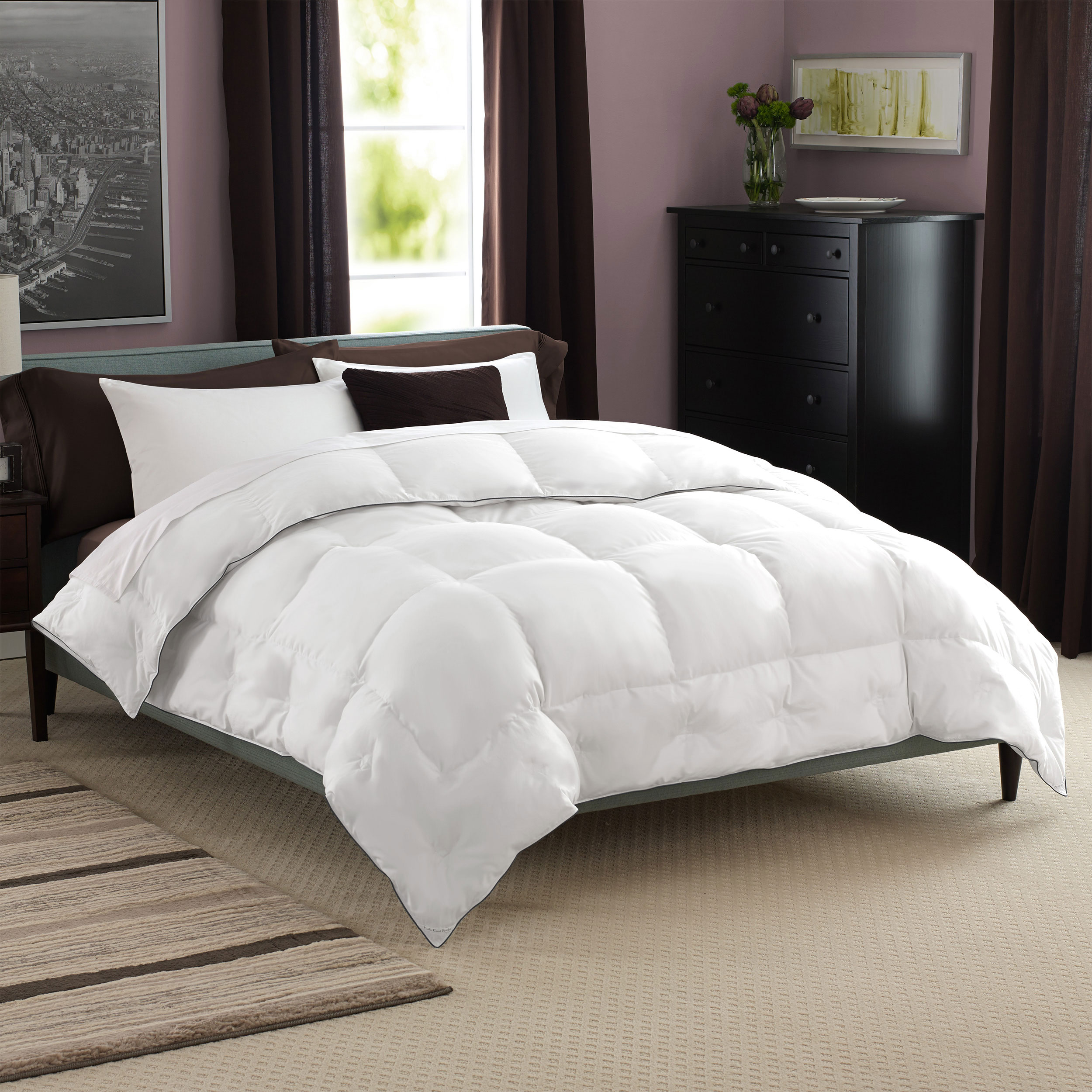 Image of Ultimate Extra Warmth White Goose Down Comforter Twin | Pacific Coast Feather