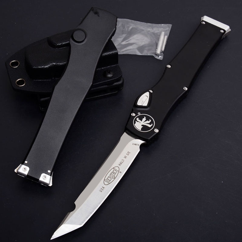 Image of Ultratech UTX-85 UT70 BM42 gear knives Custom Munroe single action automatic With safety lock Tactical knife Survival