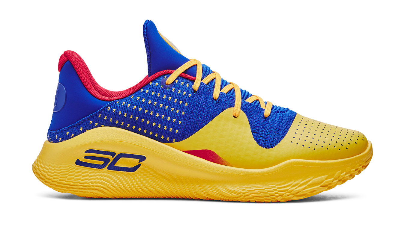 Image of Under Armour Unisex Curry 4 Low FloTro FR