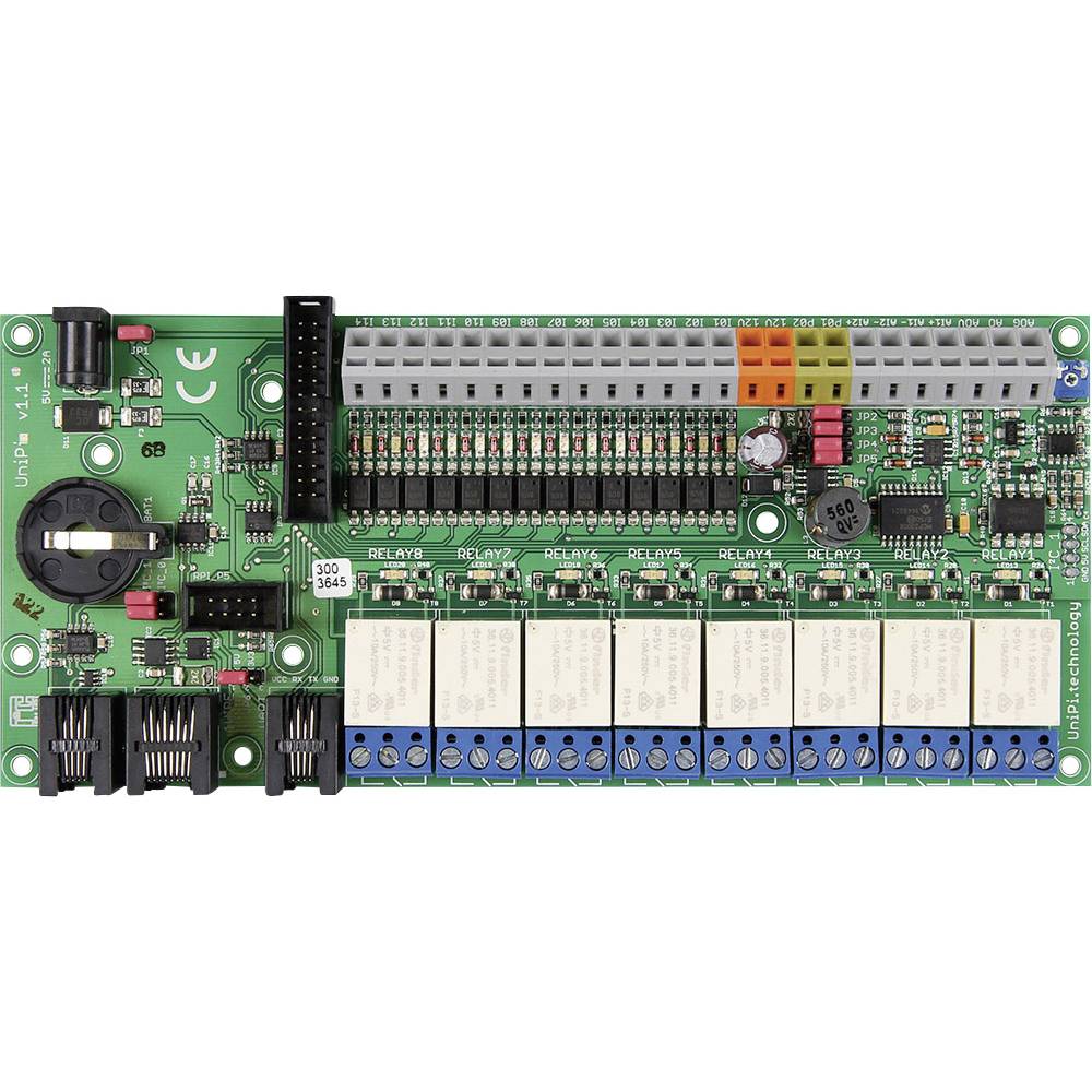 Image of Unipi UniPi 11 Raspberry PiÂ® add-on PCB Compatible with (development kits): Raspberry Pi