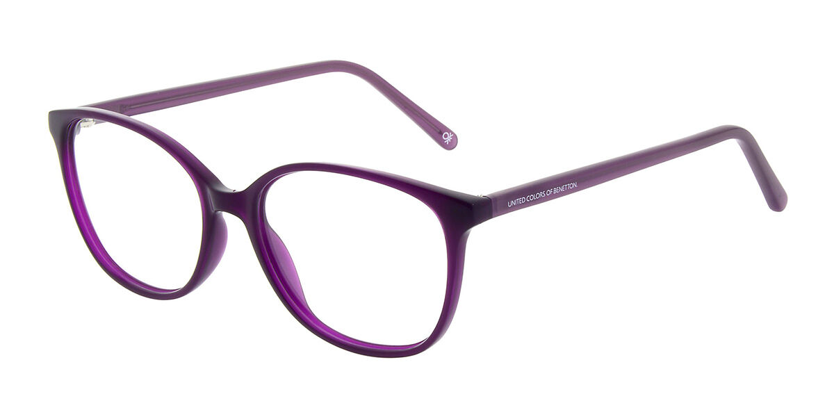 Image of United Colors of Benetton 1031 700 53 Lunettes De Vue Homme Purple (Seulement Monture) FR