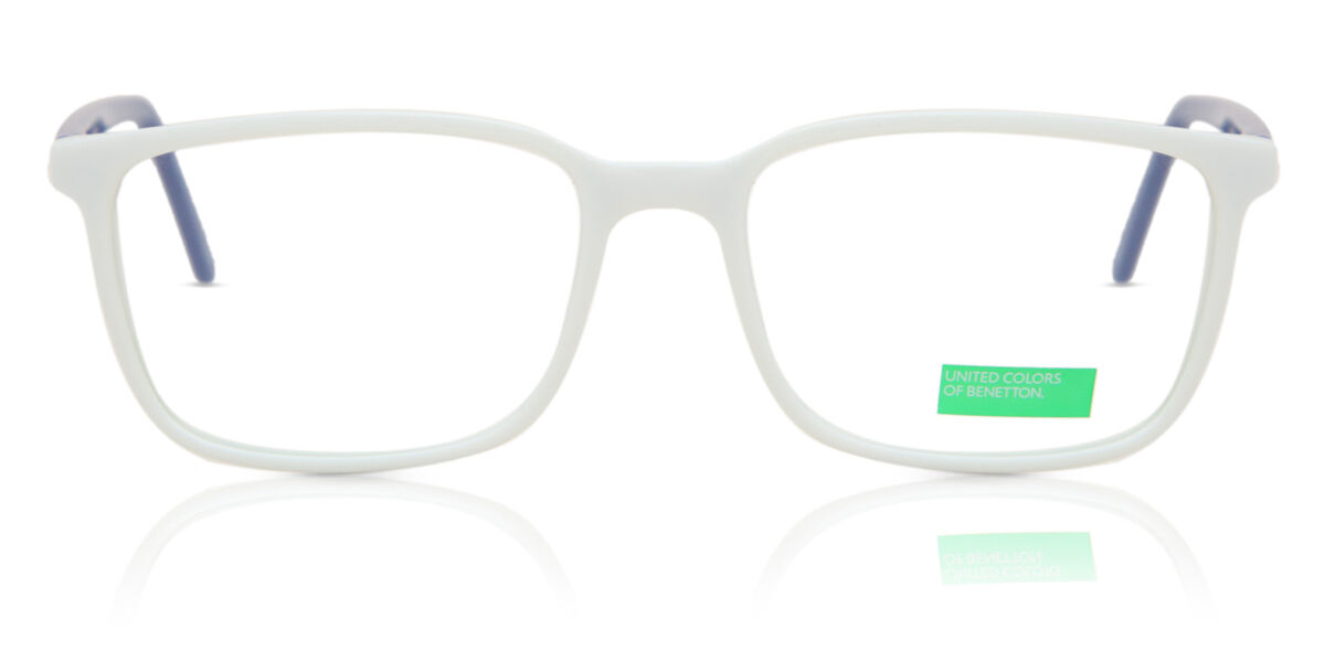 Image of United Colors of Benetton 1035 815 Gafas Recetadas para Hombre Blancas ESP
