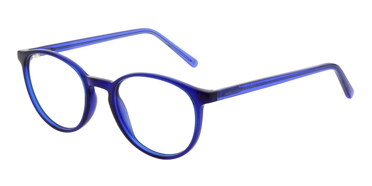 Image of United Colors of Benetton 1036 650 Óculos de Grau Azuis Masculino BRLPT