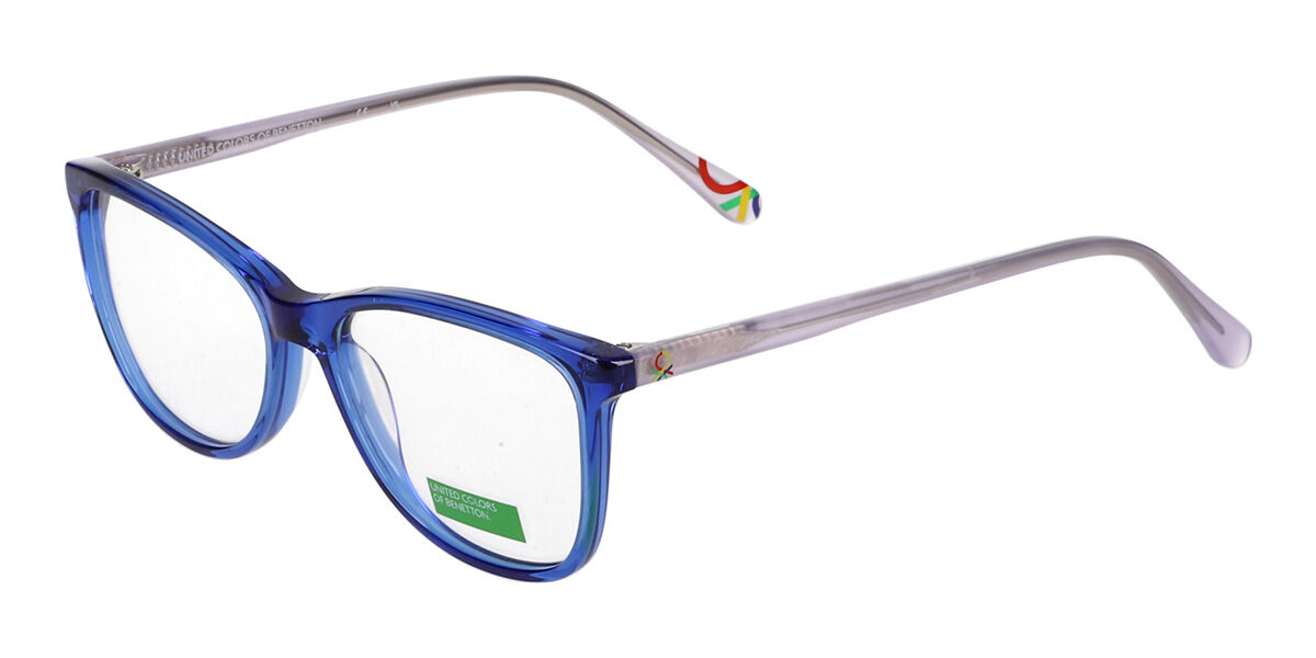 Image of United Colors of Benetton 1063 696 Óculos de Grau Azuis Feminino PRT