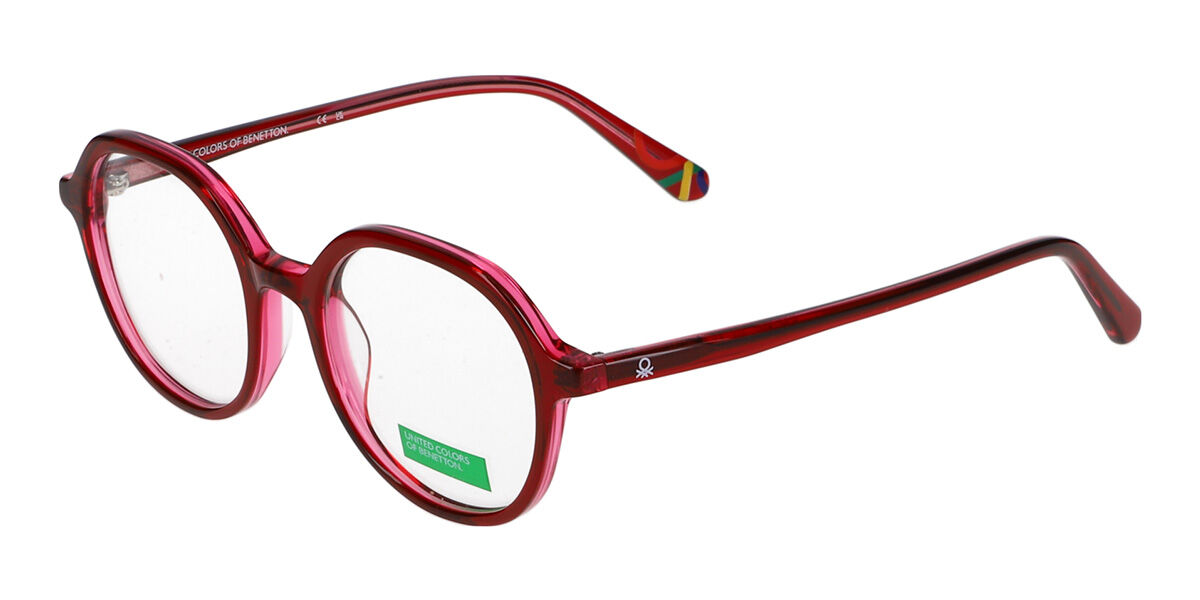 Image of United Colors of Benetton 1075 227 Óculos de Grau Vermelhos Feminino BRLPT