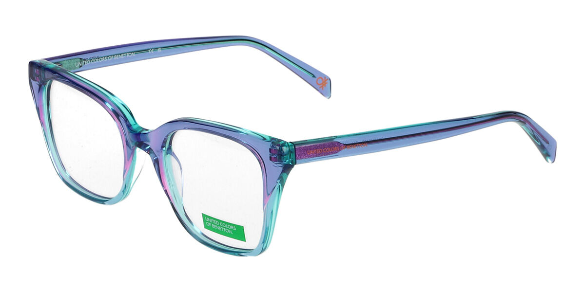 Image of United Colors of Benetton 1077 766 Óculos de Grau Azuis Feminino PRT