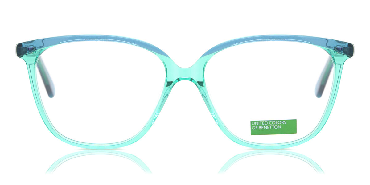 Image of United Colors of Benetton 1079 766 Óculos de Grau Azuis Feminino BRLPT