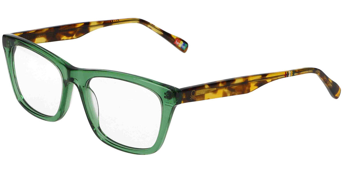 Image of United Colors of Benetton 1117 505 Óculos de Grau Verdes Masculino BRLPT