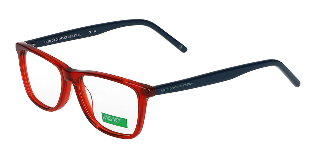 Image of United Colors of Benetton 2015 200 Óculos de Grau Vermelhos Masculino BRLPT