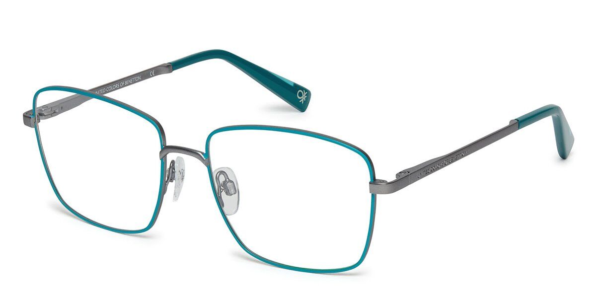 Image of United Colors of Benetton 3021 667 Óculos de Grau Verdes Masculino BRLPT