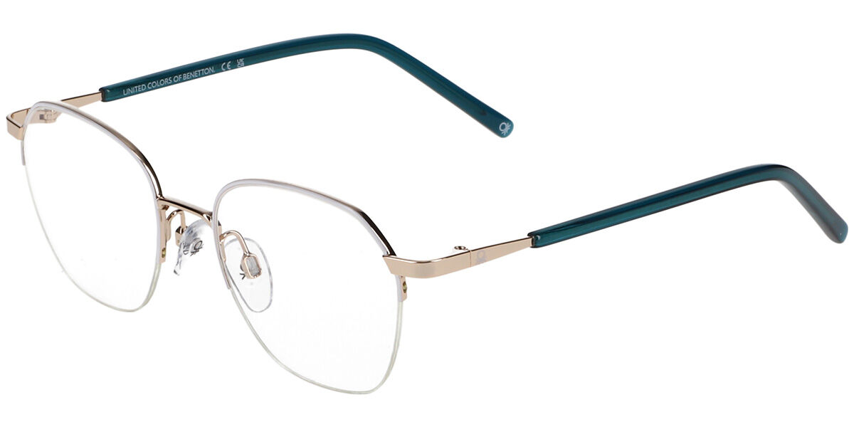 Image of United Colors of Benetton 3079 406 Gafas Recetadas para Mujer Blancas ESP