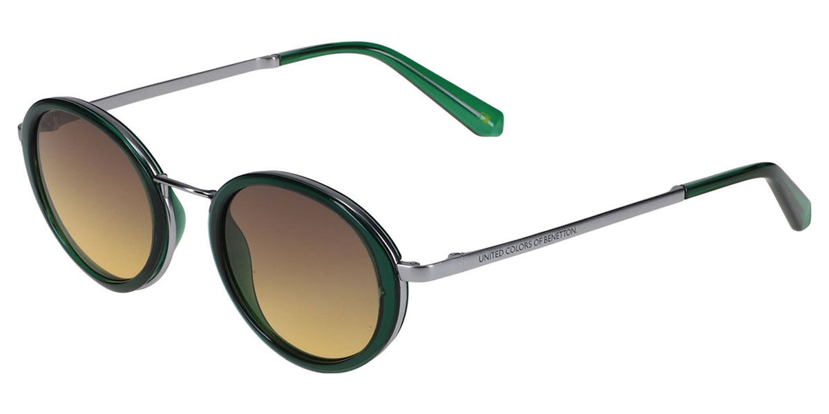 Image of United Colors of Benetton 5039 527 Óculos de Sol Verdes Masculino BRLPT