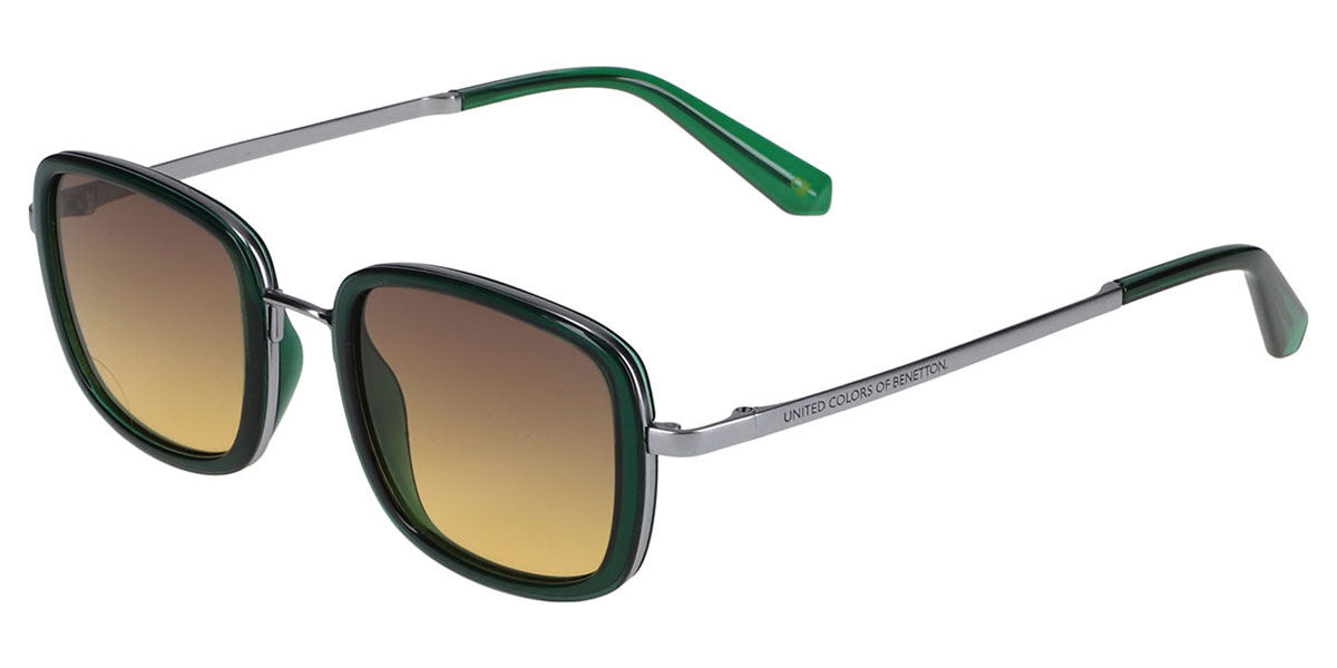 Image of United Colors of Benetton 5040 527 Óculos de Sol Verdes Masculino PRT