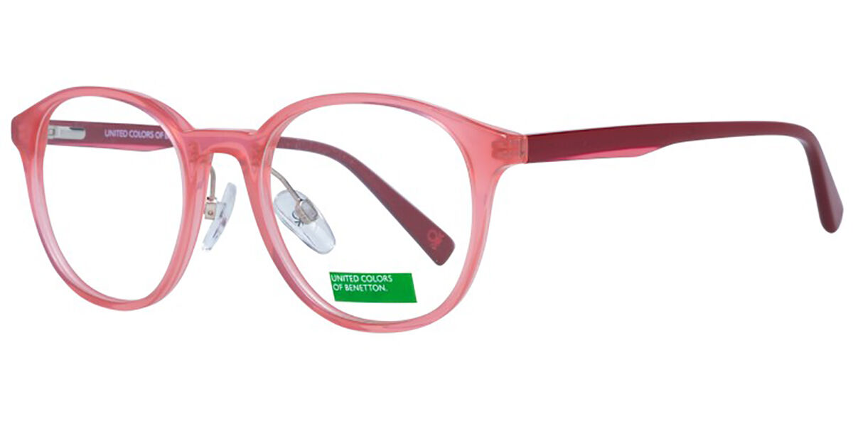 Image of United Colors of Benetton BEO1007 283 Gafas Recetadas para Mujer Rosas ESP